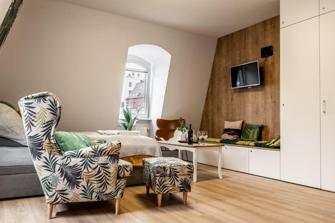 Szczecin Old Town Apartments - Riverside Lux Studio Ngoại thất bức ảnh