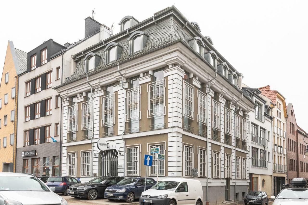 Szczecin Old Town Apartments - Riverside Lux Studio Ngoại thất bức ảnh